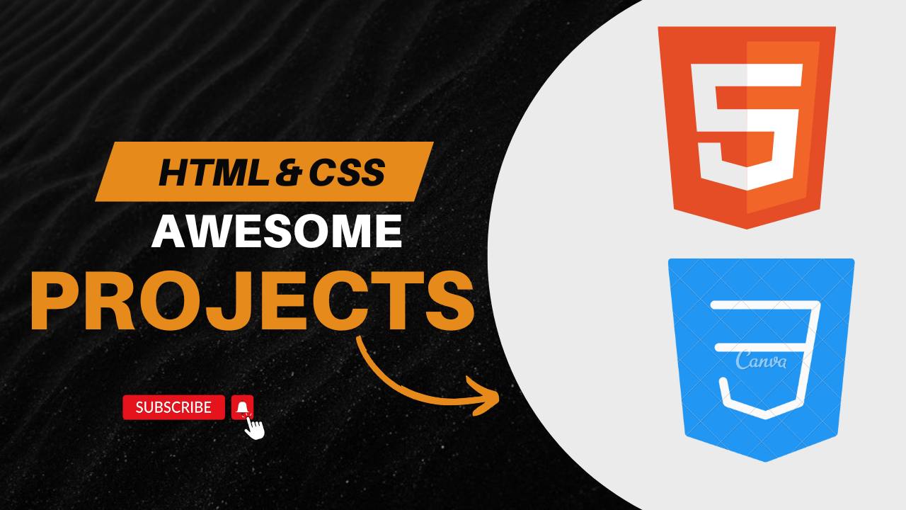 HTML and  CSS Projects Series